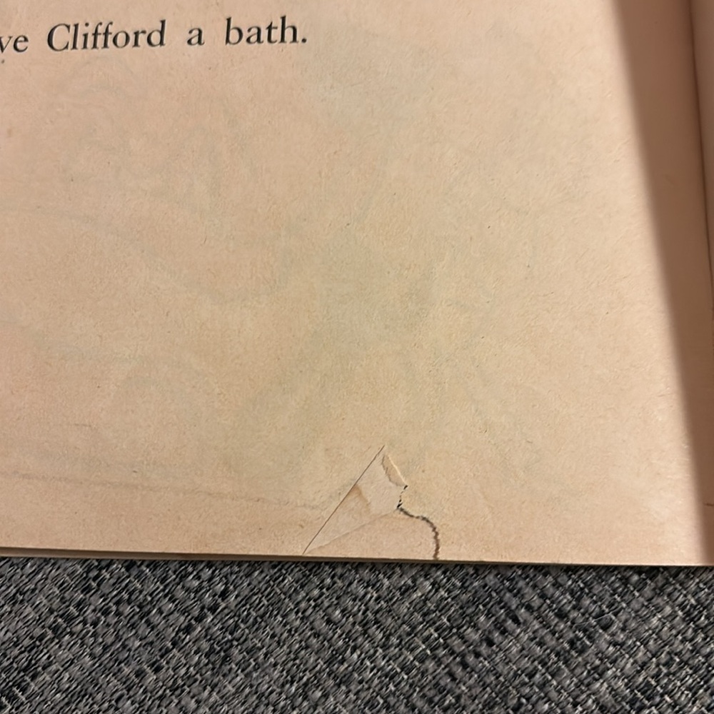 Clifford the Big Red Dog Book Vintage Copyright 1963   Birdwell - Picture 8 of 10